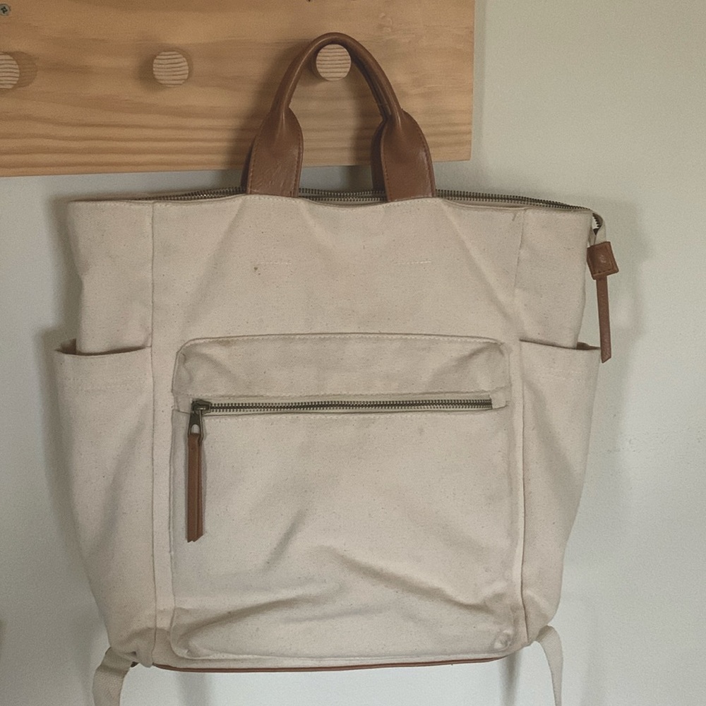 Canvas backpack